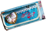 AOC Pencil Pouch Polka Dots Art Cloth Pencil Box