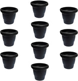 Atlantic Black Designer Planter Plant Container Set