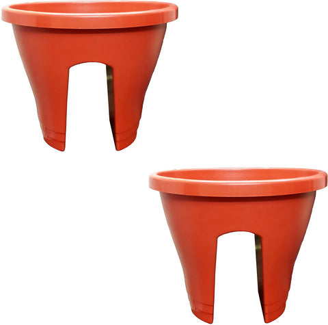 Atlantic Glory Railing Pot Plant Container Set