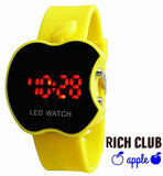 Rich Club Apple Shaped LED Digital Watch  - For Boys, Girls