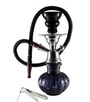 Arsalan Designer Pumpkin Permanent Color 10.5 inch Glass Hookah