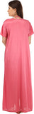 Embibo Women's Nighty with Robe, Top and Capri