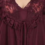 Embibo Women's Nighty with Robe