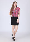 Arrow Striped Women's Tube Skirt