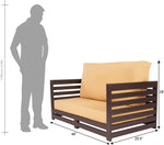 ARRA Engineered Wood 6 Seater Sofa