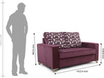 ARRA Solid Wood 2 Seater Sofa