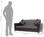 ARRA Solid Wood 3 Seater Sofa