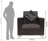 ARRA Solid Wood 7 Seater Sofa
