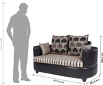 ARRA Solid Wood 4 Seater Sofa