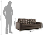 ARRA Solid Wood 6 Seater Sofa