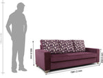 ARRA Solid Wood 7 Seater Sofa