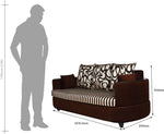 ARRA Solid Wood 6 Seater Sofa