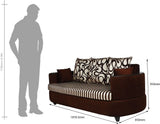 ARRA Solid Wood 5 Seater Sofa
