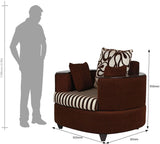 ARRA Solid Wood 7 Seater Sofa