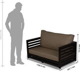 ARRA Engineered Wood 6 Seater Sofa