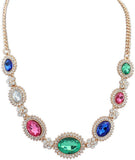 Aaishwarya Glim Glam Crystal Crystal Alloy Necklace