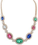 Aaishwarya Glim Glam Crystal Crystal Alloy Necklace