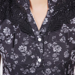 Asmara Women's Floral Print Casual Shirt