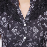 Asmara Women's Floral Print Casual Shirt