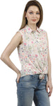 Anasazi Women's Floral Print Casual Shirt