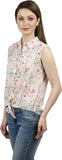 Anasazi Women's Floral Print Casual Shirt