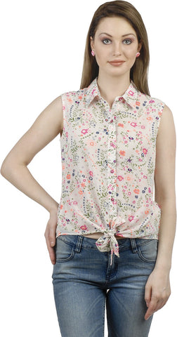 Anasazi Women's Floral Print Casual Shirt
