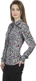Anasazi Women's Animal Print Casual Shirt