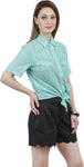 Anasazi Women's Solid Casual Shirt