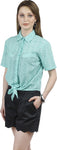 Anasazi Women's Solid Casual Shirt
