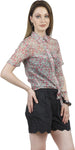 Anasazi Women's Floral Print Casual Shirt