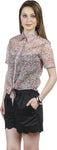 Anasazi Women's Floral Print Casual Shirt