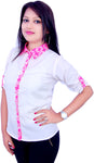 Aussehen Women's Solid Casual Shirt