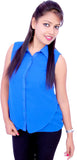 Aussehen Women's Solid Casual Shirt