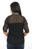 Aussehen Women's Solid Casual Shirt