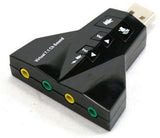 Iconnect World Premium Quality External Audio Adapter With Mic 1 Year Warranty 7.1 Channel USB Sound Card