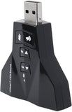 Iconnect World 3D Dual 7.1 Virtual Channel Audio Adapter USB Sound Card