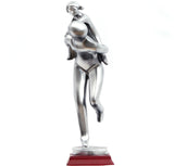 Furncoms Man With Child Showpiece  -  32 cm
