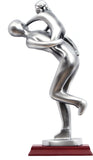 Furncoms Man With Child Showpiece  -  32 cm