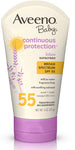 Aveeno Baby Continuous Protection Lotion Sunscreen With Broad Spectrum - SPF 55 PA+