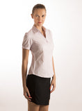 Bombay High Women's Striped Formal Shirt