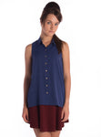 Vanity Collection Women's Solid Casual Shirt