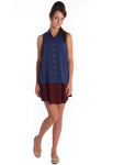 Vanity Collection Women's Solid Casual Shirt