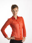 Vanity Collection Women's Solid Casual Shirt