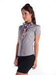 Bombay High Women's Solid Formal Shirt