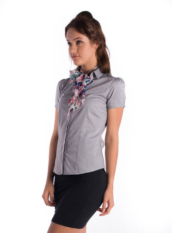 Bombay High Women's Solid Formal Shirt
