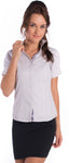 Bombay High Women's Striped Formal Shirt