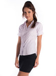 Bombay High Women's Striped Formal Shirt