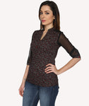Bombay High Women's Floral Print Casual Shirt