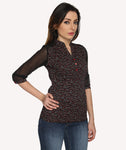 Bombay High Women's Floral Print Casual Shirt