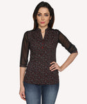 Bombay High Women's Floral Print Casual Shirt